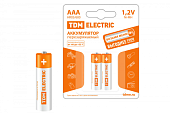 TDM R03/AAA-600 mAh Ni-MH BP-2 (кратно 2)