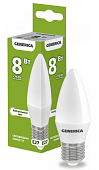 GENERICA LED C35 свеча 8Вт 230В 4000К E27