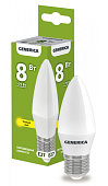 GENERICA LED C35 свеча 8Вт 230В 3000К E27