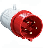 Вилка кабельная 015 16А 3Р+PЕ+N 380В IP44 IEK