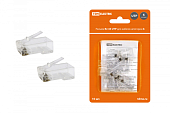 Джек RJ-45 UTP (8p8c) CAT6 в блистере (10шт) TDM SQ0561-0008