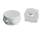 Коробка расп. ОП D85х40  IP54 4 ввода (штрихкод) TDM SQ1401-0502
