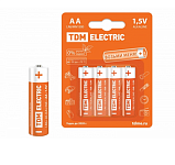 TDM LR6 AA Alkaline 1,5V BP-4 (кратно 4)