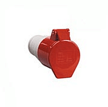 Розетка кабельная  214  16А 3Р+PЕ 380В IP44 перенос. IEK