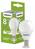 GENERICA LED G45 шар 8Вт 230В 4000К E14