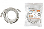 Патч-корд  CAT5E U/UTP 4PR 24AWG PVC, литой 3 м, серый SQ0115-0005