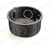 Подрозет. в бетон 65х25 черн. Greenel GE40003
