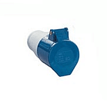 Розетка кабельная  213  16А  2Р+Е 220В IP44 перенос. IEK