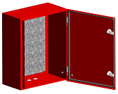 Щит 400х300х220 IP54 ЩМПг- 40.30.22 (ЩРНМ-1) RAL 3001 с монт. панелью PROxima EKF